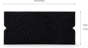 Dụng Cụ Lắp Đặt Màng Màu Cửa Sổ Băng Nỉ Thay Thế Băng Cao Su Nỉ Mềm Màu Trắng Tự Dính Để Bọc Cửa Sổ Xe Hơi - Product Image 2