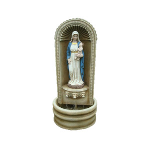 Patung Air Mancur <span class=keywords><strong>Resin</strong></span> Kustom Ukuran Besar Patung <span class=keywords><strong>Figurine</strong></span> Bunda Maria Ukuran Asli Patung Taman Luar Ruangan Besar yang Dapat Disesuaikan - Product Image 1
