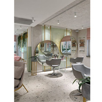 LUX Design Mobilier de coiffure moderne et professionnel Chaise de barbier Chaises de salon de coiffure Chaises de barbier pour hommes