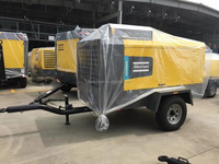 Atlas Copco XRS606 PACE Compresseur d'air diesel portable à vis 9-17bar 130-250psi 628-564cfm 18-16m ³/min Applications extérieures Nouveau