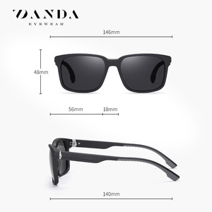 Gafas de Sol Danda con Armazón TR90, Polarizadas, Protección UV400, para Hombre, Moda, para Conducir al Aire Libre, Protección Solar - Product Image 2
