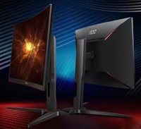 Monitor Gaming AOC CQ27G2X de 27 Pulgadas, 2K, 180Hz, 1ms, IPS, Anti-Luz Azul, 16:9, DP, 250cd/m², 120% SRGB, Ángulo de Visión de 175°, 120% Black