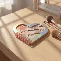 Boîte cadeau rigide de luxe sur mesure pour palette de fards à paupières, emballage pour produits de maquillage