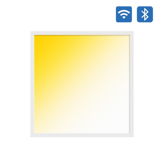 Smart Control Dimmable TUYA CCT Adjustable and Brightness Adjustable 40W 600x600 WIFI App Smart LED Panel Light