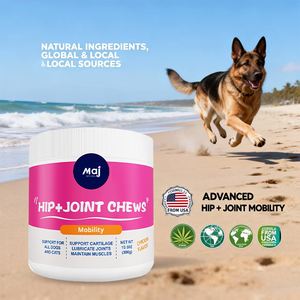 Suplemen Pinggul dan Sendi untuk Anjing Label Pribadi OEM, Glukosamin Pereda Nyeri Alami dan Peningkat Mobilitas, Label Pribadi Anjing Berkualitas Tinggi - Product Image 4
