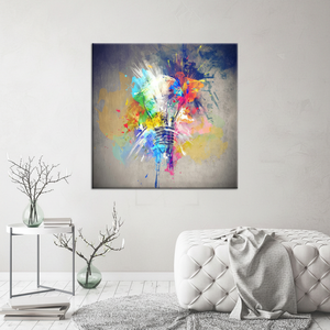 Elegant Printed Canvas Artwork: Modern Abstract Wall Decor,<b>WRAPPED</b> CANVAS - Product Image 3