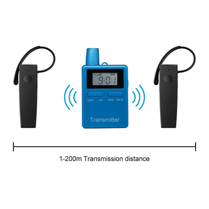 Sistema di Guida Turistica Wireless per Umrah, Onde Radio 2.4G/50 Canali/Accoppiamento Frequenze con Un Solo Pulsante per Umrah/ Guide Turistiche/ Moschee - Product Image 5