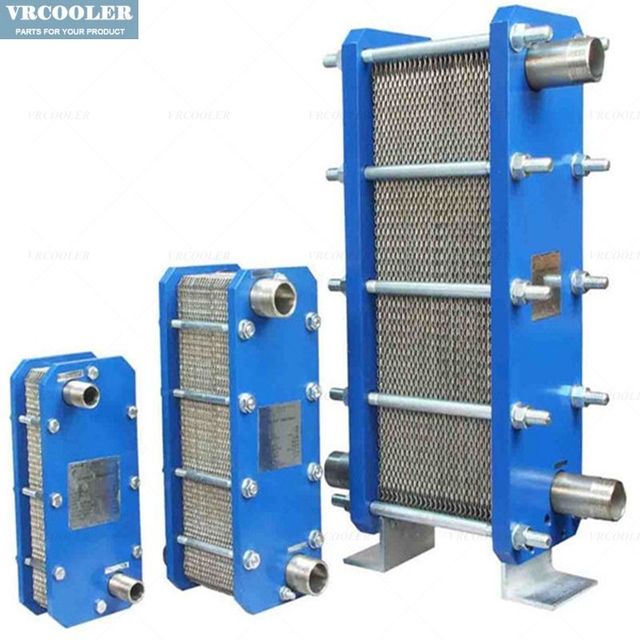 High Efficiency SS304 SS316L Titanium Gasket Plate Heat Exchanger Corrosion Resistant for Pool Industrial Cooling