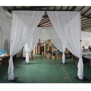 12ft x 12ft adjustable <b>backdrop</b> <b>stand</b> pipe and drape system for exhibits booth - Product Image 1