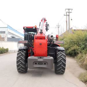 CE EAC EURO5/EPA carrello elevatore telescopico caricatore Diesel 4x4 con braccio braccio compatto telescopico piccolo carrello elevatore - Product Image 4