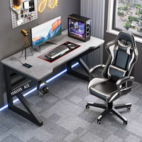 Échantillon Gratuit - Bureau d'Ordinateur en MDF, Chaise et Table de Jeu en Gros, Ensemble Table de Bureau et Table de Jeu pour Ordinateur