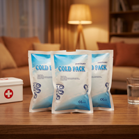 Packs de glace instantanés en PVC pour le cou, jetables, à usage unique, pour blessures, premiers secours, sports – Aucun congélation nécessaire