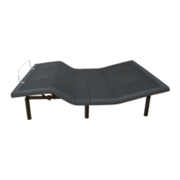 Ronsure RKD2P — lit de Massage électrique à vibrations, avec masseur sans fil