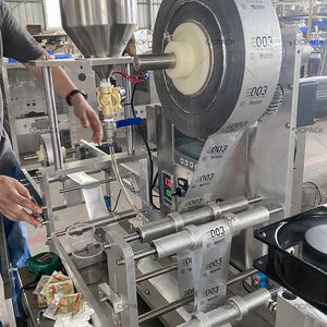 Prix d'usine, machine d'emballage de préservatifs en caoutchouc semi-automatique de haute qualité, machine d'emballage verticale en acier inoxydable 304. - Product Image 5