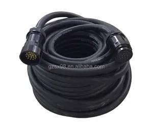 19 pole socapex extension electrical extension cable with power cords