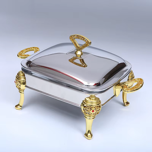 Four à poisson commercial en acier inoxydable, multifonctionnel, de haute qualité, avec réchaud à alcool solide, four de buffet de luxe en <span class=keywords><strong>Pyrex</strong></span> pour hôtel - Product Image 1