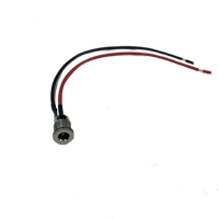 Prise d'alimentation CC en métal zinc DC099 5521 5525 avec câble, câble de charge étanche IP67, chargeur pour appareil audio, télévision, caméra CCTV