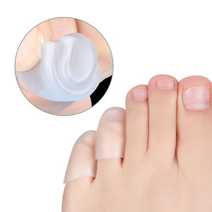 Sürtünme ağrı kesici için minik Pinky ayak ayırıcı silikon kapak Blister için Blister nasır mısır jel kapak önler - Product Image 2