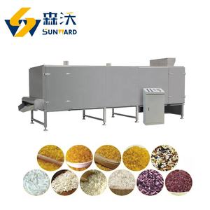 Pequeña máquina extrusora Arroz nutritivo Máquina de arroz fortificado Máquina de producción de cuscús de arroz artificial - Product Image 6