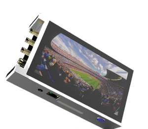 เครื่องเข้ารหัสสตรีมสดแบบพกพา 3G/4G 1S ความหน่วงต่ำ H.265/H.264 SDI/HD รองรับการ์ดหลายตัว สำหรับการสัมภาษณ์ข่า<span class=keywords><strong>ว</strong></span>เคลื่อนที่ - Product Image 2