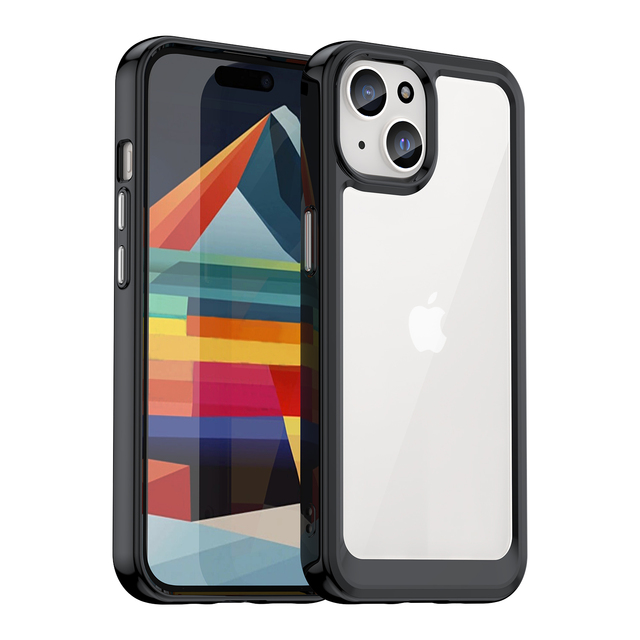 Fashion Tpu Shockproof Brand Acrylic Mobile Phone case for iphone 15 16 Crystal Phone Accessories for iphone 12 13 14 Pro