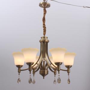 Lámpara <span class=keywords><strong>de</strong></span> Araña <span class=keywords><strong>de</strong></span> Cristal Royal Scallop, Lujosa Lámpara Colgante <span class=keywords><strong>de</strong></span> Latón, Moderna, Francesa, Retro, <span class=keywords><strong>de</strong></span> Múltiples Niveles, con Forma <span class=keywords><strong>de</strong></span> Tulipán, <span class=keywords><strong>de</strong></span> Ópalo, con Gotas <span class=keywords><strong>de</strong></span> Cristal - Product Image 2