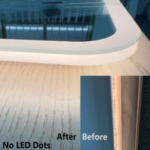 <span class=keywords><strong>Miroir</strong></span> intelligent <span class=keywords><strong>LED</strong></span> IP44 avec interrupteur tactile, design moderne, certifié CE ETL, fabriqué par NewThingLine, idéal <span class=keywords><strong>pour</strong></span> les appartements. - Product Image 4