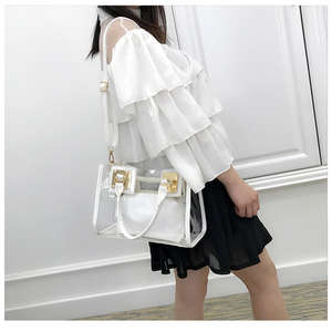 Bolso de Mano de Lujo Nuevo 2026, de Alta Calidad, Impermeable, de Moda, de PVC Transparente, para Mujer - Product Image 3