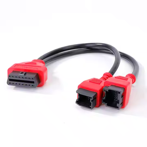 OBD2 une minute deux câble de conversion câble d'extension câble d'extension 12V usage général séparateur de noyau 16 broches pour automobiles - Product Image 2