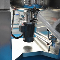 Machines et équipements chimiques 200L équipement de production de cosmétiques mélangeur émulsifiant sous vide machine homogénéisateur mélangeur pour lotion