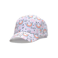 Gorra de béisbol con estampado de animales de dibujos animados para niños de moda lindo tiburón ballena sombreado gorras de béisbol al por mayor