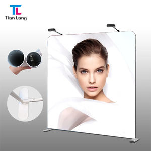 TianLangFactory équipement de salon professionnel simple Double face imprimé toile de fond support étape répétition fonction pour taie d'oreiller mur arrière - Product Image 3