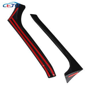 2Pcs Car Rear Window Spoiler Side Wing Canard Canards Splitter pour VWGolf <span class=keywords><strong>6</strong></span> MK6 GTI/GTR/GTD - Product Image 4