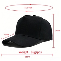 Gorras de Béisbol Sólidas a la Moda, Gorra de Béisbol de 6 Paneles, Ajustable con Cierre a Presión, para Hombre y Mujer, Deportivas, Casuales, para Uso Diario, Venta al Por Mayor