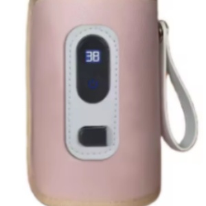 Calentador de Biberones Portátil de Temperatura Constante, Calentador de Leche USB de Cuero para Viajes - Product Image 6