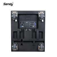 Système de sonorisation professionnel Sandy Audio Stage Concert Line Array avec DSP, caisson de basses de 18 pouces et enceintes Line Array de 10 pouces