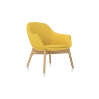 Fauteuil en bois jaune personnalisable modulaire moderne nordique chaise de canapé simple pour bureau à domicile appartement utilisation scolaire