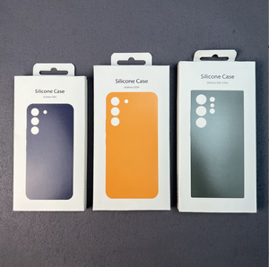 Custodia di lusso in Silicone di puro colore liquido di moda con obiettivo della fotocamera antiurto armatura copertura del telefono <span class=keywords><strong>per</strong></span> <span class=keywords><strong>Samsung</strong></span> S24 Ultra S24 Plus - Product Image 1