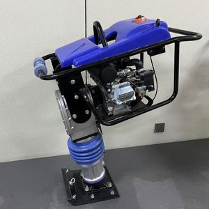 Petrol Gasoline Handheld 5.5Hp Honda Engine <b>Small</b> Rammer Compactor Tamping Rammer - Product Image 2