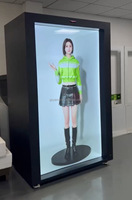 Pantalla Holográfica 3D de 21.5 Pulgadas, LCD Transparente, Exhibición de Joyería, Museo, Video Holobox