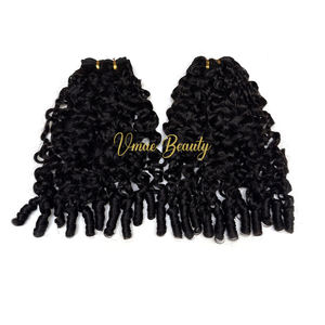 ผมต่อแบบเวฟลอนลึกสีบลอนด์ไฮไลท์แบบบาเลยาจ  ไม่ผ่านกระบวนการใดๆ ของ VMAE  แบบมัดเป็นช่อ  ผมมนุษย์แท้  แบบมิงค์เวอร์จิ้น  สำหรับต่อผม - Product Image 4