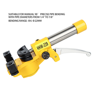 Cintreuse de tuyaux hydraulique portative HHW-22B, outil de cintrage pour tuyaux en cuivre souple, tuyaux en aluminium et tuyaux composites - Product Image 1