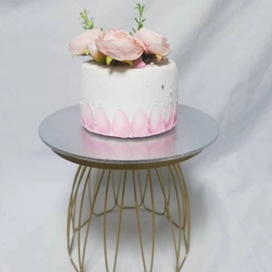 Customized Color Round or <b>Rectangle</b> 8 10 12 Inch for Wedding Wrapped Edge MDF <b>Cake</b> <b>Board</b> - Product Image 3