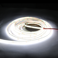 Bande lumineuse LED flexible COB SHIJI de haute qualité 320 LED/M DC24V 8MM 3000k 4000k 6000k pour éclairage d'arrière-plan TV et aménagement paysager