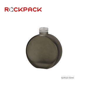 Frasco Gotero de Vidrio para Aceite Esencial de Suero Negro Transparente para el Cabello, Personalizado, 50 ml 60 ml, Gran Venta - Product Image 4