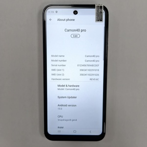 Camon 40 Pro, Teléfono Sencillo Económico con Larga Duración de Batería, Teléfono Móvil para Personas Mayores, Teléfono con Funciones 3G GSM a Bajo Precio - Product Image 2