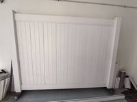 Panneau de clôture en métal WPC personnalisé, étanche, écologique, avec modélisation 3D, pour l'intimité extérieure, en acier, design moderne, 6 pieds, pour bordure de maison