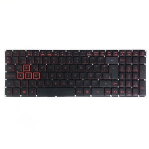 Espagnol Rouge Rétro-Éclairé Clavier Pour <span class=keywords><strong>Acer</strong></span> <span class=keywords><strong>Nitro</strong></span> <span class=keywords><strong>5</strong></span> AN515-54 AN515-55 AN515-43 <span class=keywords><strong>Nitro</strong></span> 7 AN715 51 AN715-51 LG5P LG05P_N90BRL LATIN LA SP - Product Image 2