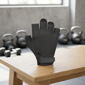 Gants de sport demi-doigts pour femmes, respirants, antidérapants, en polyester, pour la gym, l'entraînement, le cyclisme, la musculation, OEM ODM, vente en gros - Product Image 4