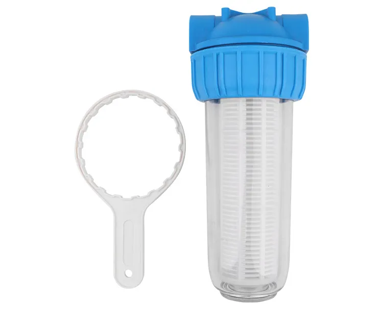 Filtro purificador de filtración con llave, prefiltración reutilizable de agua de carbón activado pp Phos para el hogar